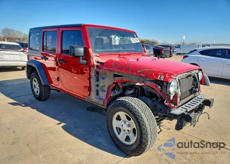 2017 Jeep Wrangler Unlimited Sport z USA, uszkodzony, nr VIN 1C4BJWDG0HL521553